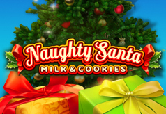 Naughty Santa Milk & cookies